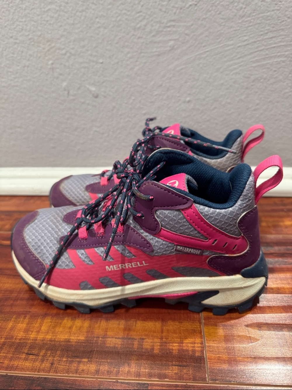 Merrell Moab Speed 2 Mid Waterproof, Berry